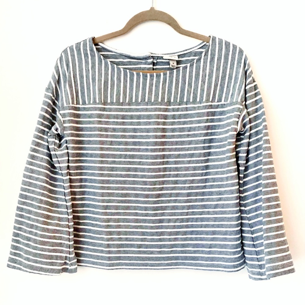 Striped A New Day Long Sleeved Shirt Medium